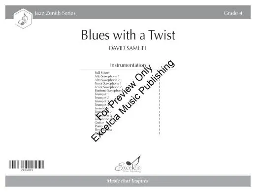 Blues with a Twist - Samuel - Jazz Ensemble - Gr. 4