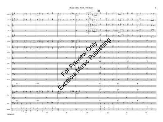 Blues with a Twist - Samuel - Jazz Ensemble - Gr. 4