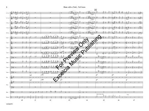 Blues with a Twist - Samuel - Jazz Ensemble - Gr. 4