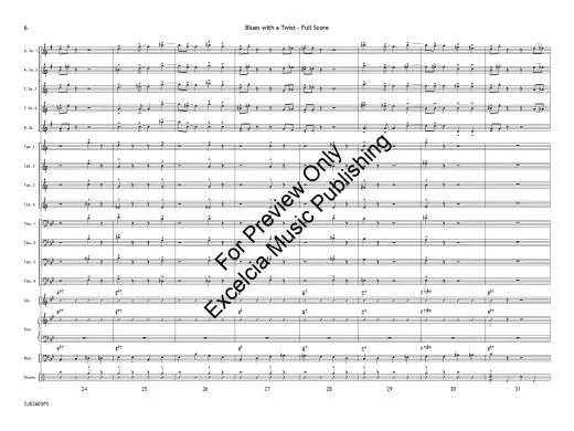 Blues with a Twist - Samuel - Jazz Ensemble - Gr. 4