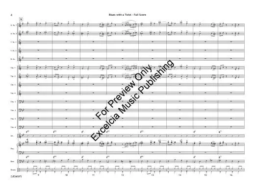 Blues with a Twist - Samuel - Jazz Ensemble - Gr. 4