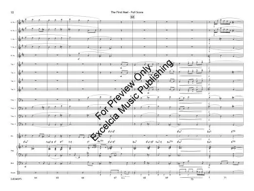 The First Noel - Nishimura - Jazz Ensemble - Gr. 4