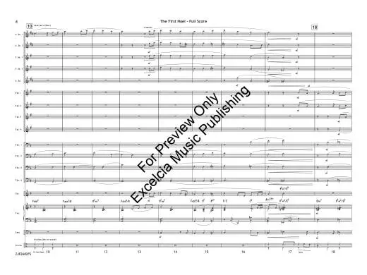 The First Noel - Nishimura - Jazz Ensemble - Gr. 4