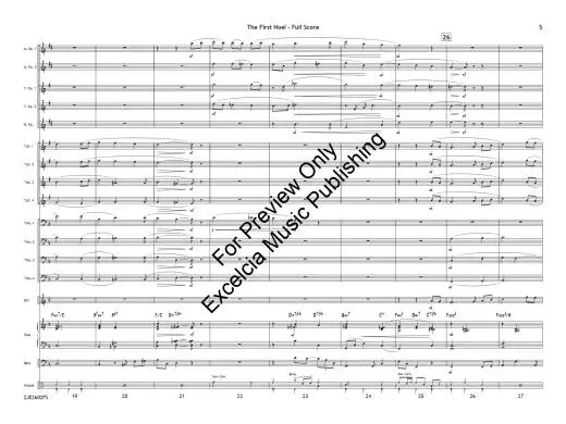 The First Noel - Nishimura - Jazz Ensemble - Gr. 4