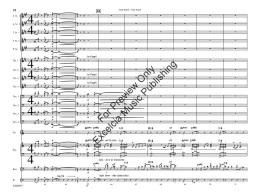 True North - Berg - Jazz Ensemble - Gr. 4