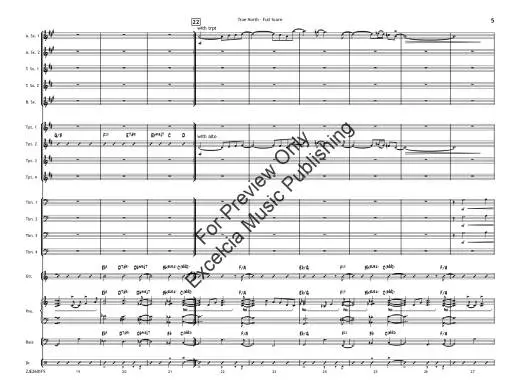 True North - Berg - Jazz Ensemble - Gr. 4