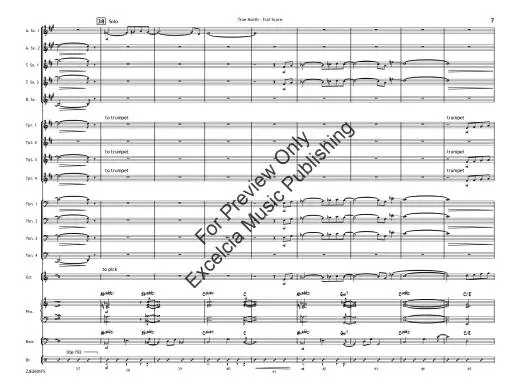 True North - Berg - Jazz Ensemble - Gr. 4