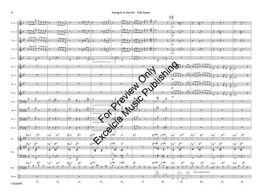Swing is in the Air - Blair - Jazz Ensemble - Gr. 3