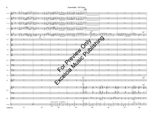 Groovezilla - Sciaino - Jazz Ensemble - Gr. 3