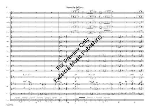 Groovezilla - Sciaino - Jazz Ensemble - Gr. 3