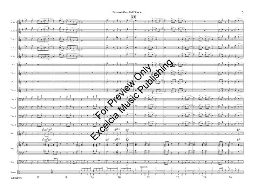 Groovezilla - Sciaino - Jazz Ensemble - Gr. 3
