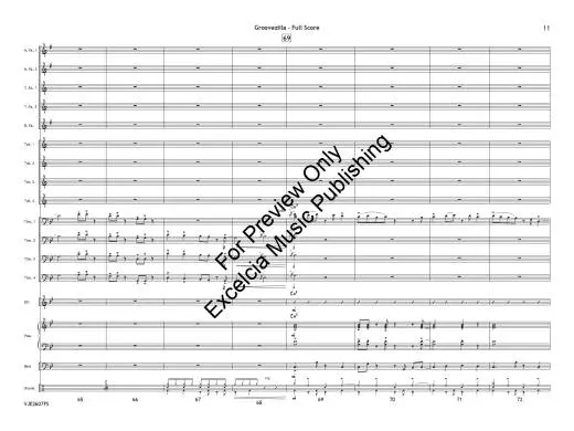 Groovezilla - Sciaino - Jazz Ensemble - Gr. 3