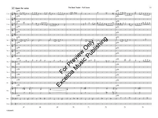 The Beat Trader - Zaremba - Jazz Ensemble - Gr. 3