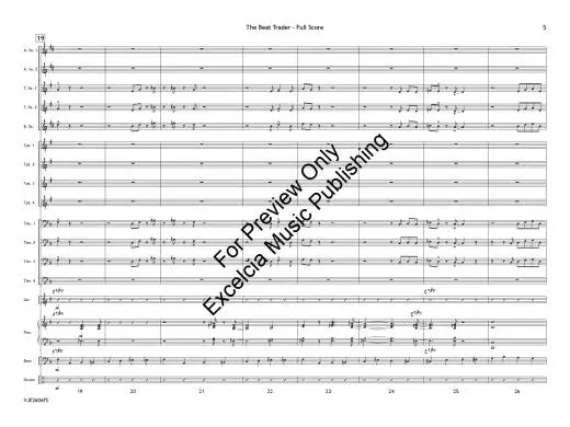 The Beat Trader - Zaremba - Jazz Ensemble - Gr. 3