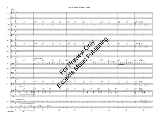 Minor Skirmish - Artau - Jazz Ensemble - Gr. 3