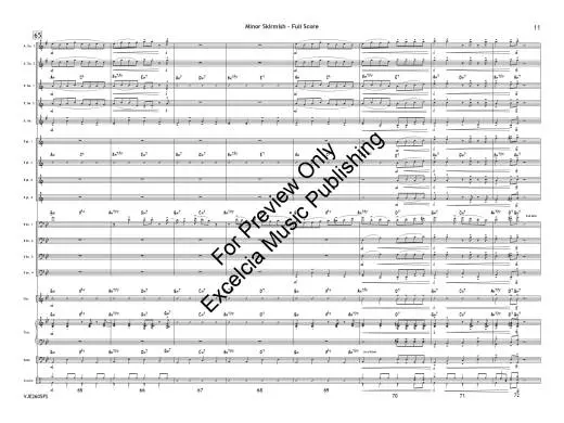 Minor Skirmish - Artau - Jazz Ensemble - Gr. 3