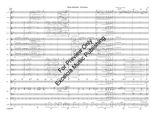 Minor Skirmish - Artau - Jazz Ensemble - Gr. 3