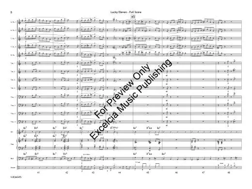 Lucky Eleven - Silva - Jazz Ensemble - Gr. 3
