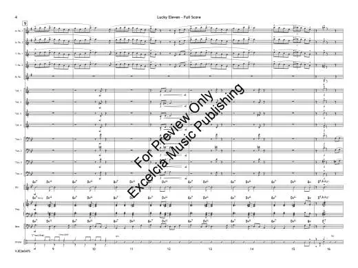 Lucky Eleven - Silva - Jazz Ensemble - Gr. 3