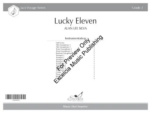 Lucky Eleven - Silva - Jazz Ensemble - Gr. 3