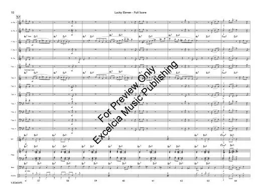 Lucky Eleven - Silva - Jazz Ensemble - Gr. 3