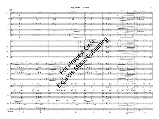 Lucky Eleven - Silva - Jazz Ensemble - Gr. 3