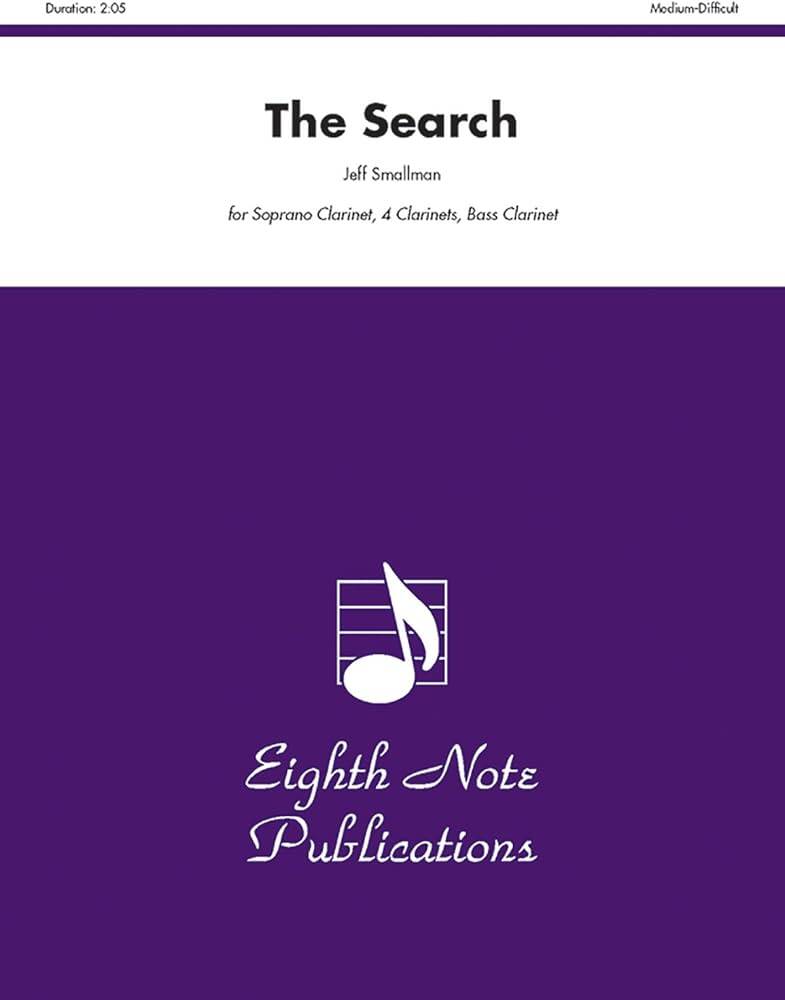 The Search - Smallman - Clarinet Ensemble