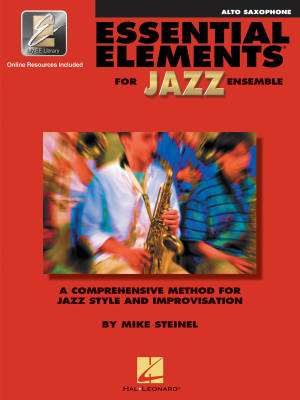 Essential Elements for Jazz Ensemble - Steinel - Alto Saxophone - Book/Media Online