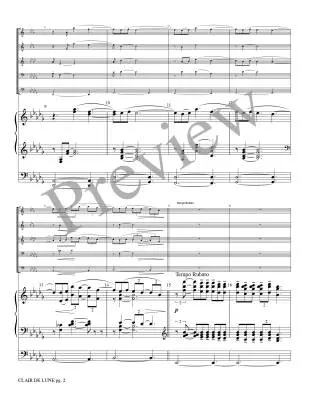 Clair de Lune - Debussy/Marlatt - Brass Quintet/Organ