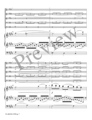 Clair de Lune - Debussy/Marlatt - Brass Quintet/Organ