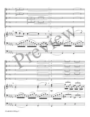 Clair de Lune - Debussy/Marlatt - Brass Quintet/Organ