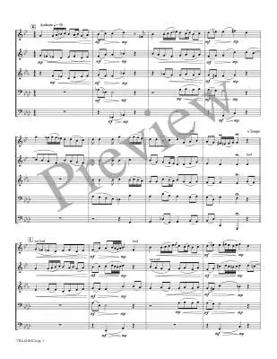 Villanesca: Spanish Dance No. 4 - Granado/Marlatt - Brass Quintet