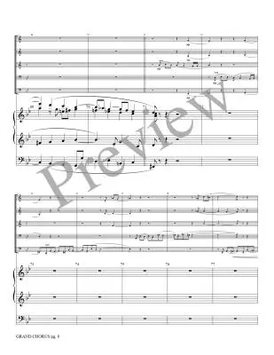 Grand Chorus (from 12 Pieces for Organ) - Dubois/Marlatt - Brass Quintet/Organ