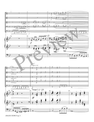 Grand Chorus (from 12 Pieces for Organ) - Dubois/Marlatt - Brass Quintet/Organ