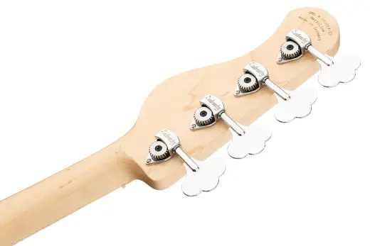 MetroLine 24-Fret Vintage J/J 4-String Bass, Maple Fingerboard - Almond Sunburst