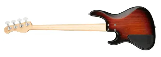 MetroLine 24-Fret Vintage J/J 4-String Bass, Maple Fingerboard - Almond Sunburst