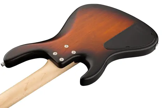 MetroLine 24-Fret Vintage J/J 4-String Bass, Maple Fingerboard - Almond Sunburst