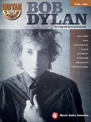 Hal Leonard - Bob Dylan: Guitar Play-Along Volume 148 - Guitar TAB - Book/CD