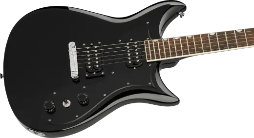 Streamliner CVT Electric Guitar, Laurel Fingerboard - Jet Black