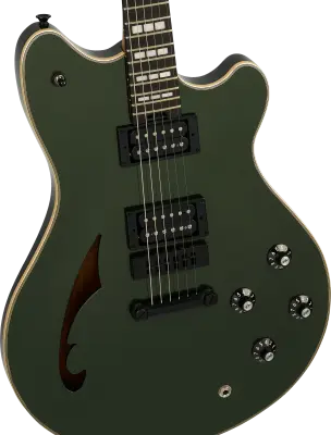 SA-126 Special Electric Guitar with Case - Lambo Green