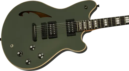 SA-126 Special Electric Guitar with Case - Lambo Green