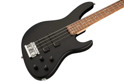 MetroLine 24-Fret Modern 4-String Bass, Morado Fingerboard - Black