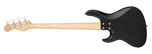 MetroLine 24-Fret Modern 4-String Bass, Maple Fingerboard - Black