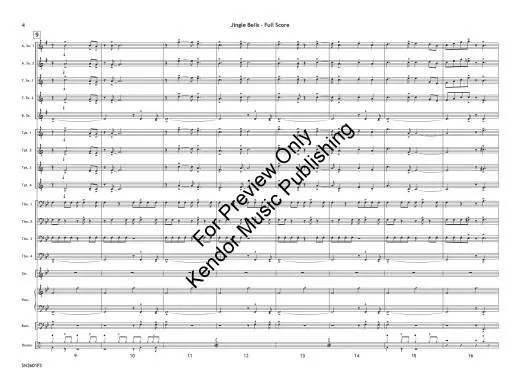 Jingle Bells - Pierpont/Blair - Jazz Ensemble - Gr. 3
