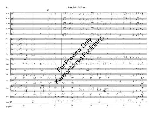 Jingle Bells - Pierpont/Blair - Jazz Ensemble - Gr. 3