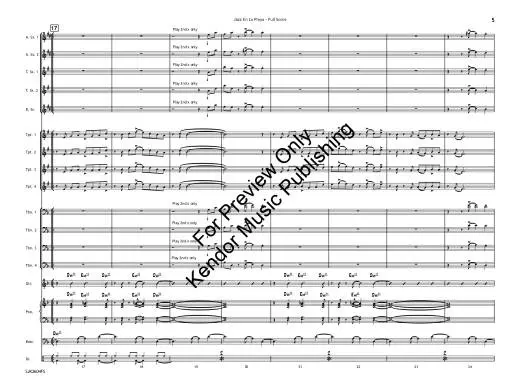 Jazz en la Playa (Jazz on the Beach) - Jarvis - Jazz Ensemble - Gr. 4