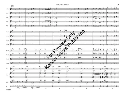 Jazz en la Playa (Jazz on the Beach) - Jarvis - Jazz Ensemble - Gr. 4