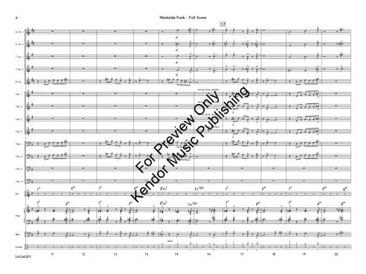 Westside Funk - Yasinitsky - Jazz Ensemble - Gr. 4