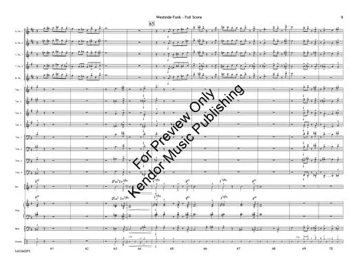 Westside Funk - Yasinitsky - Jazz Ensemble - Gr. 4