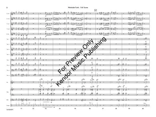 Westside Funk - Yasinitsky - Jazz Ensemble - Gr. 4